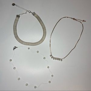 Stylish 3 Piece Necklace Bundle